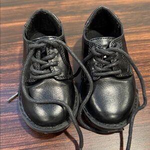 Baby Little Boys size 6 Formal Lace-Up Shoes